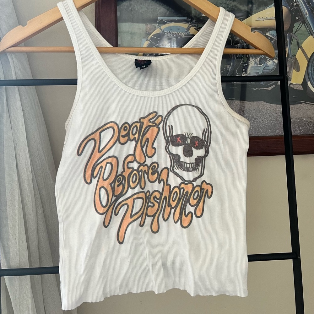 DEATH BEFORE DISHONOR TABK SIZE SMALL
